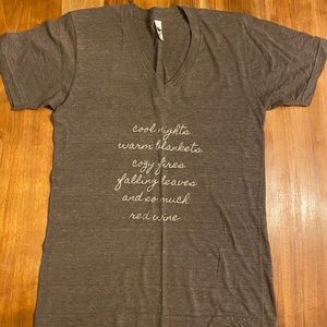 American Apparel Autumn tee